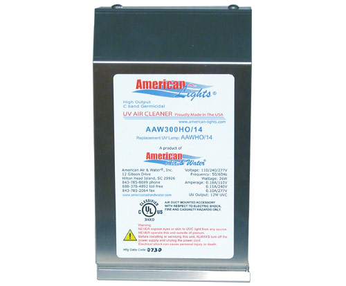 American-Lights UV Air Cleaner - 5 Years Warranty