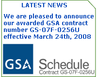 GSA Contract for UV Systems