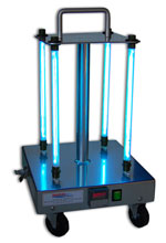 Mobile UV Sterilizers with 4 UV lamps